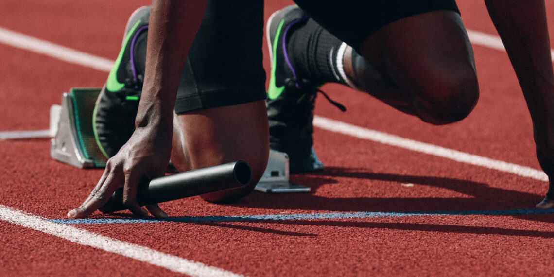 Départ de course d'un marathon