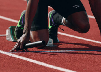 Départ de course d'un marathon
