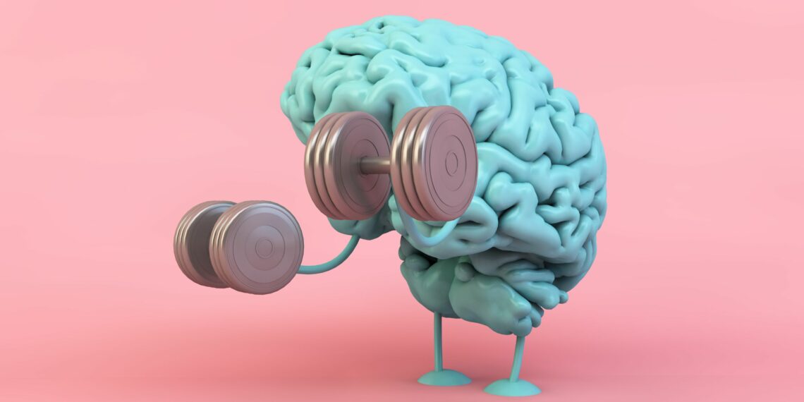 cerveau qui fait de la musculation