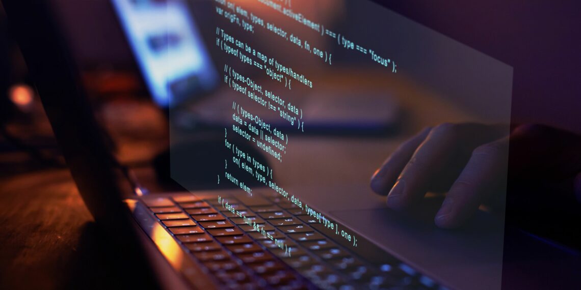 code on a computer