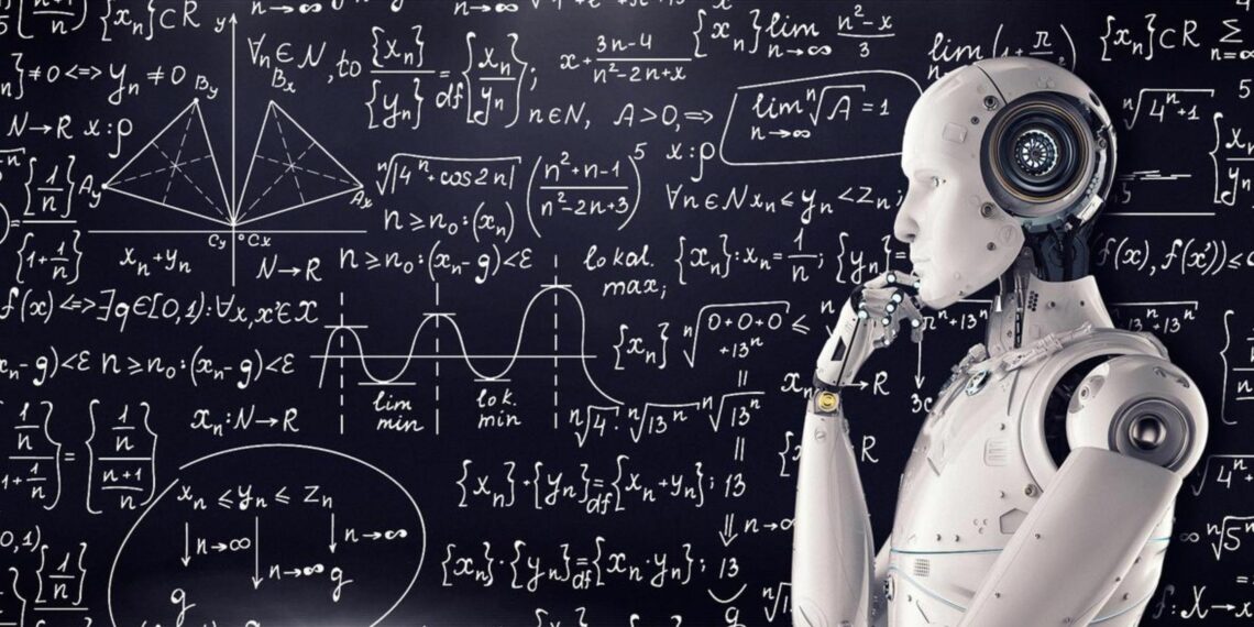 An AI-Robot thinking