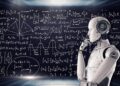 An AI-Robot thinking